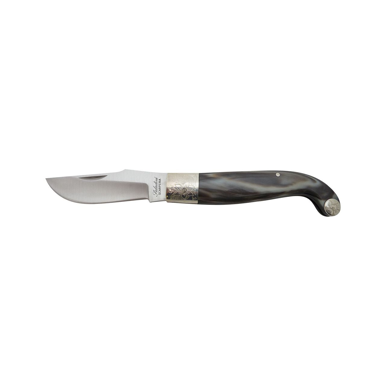 Foldekniv Fiorentino 19 cm i oksehorn