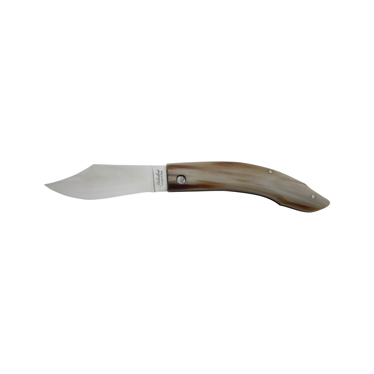 Foldekniv Foggia Antica 19 cm i oksehorn