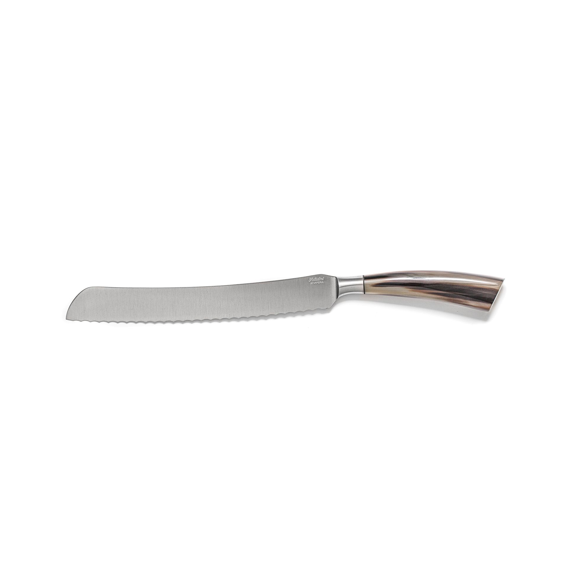 Brødkniv 38 cm i oksehorn