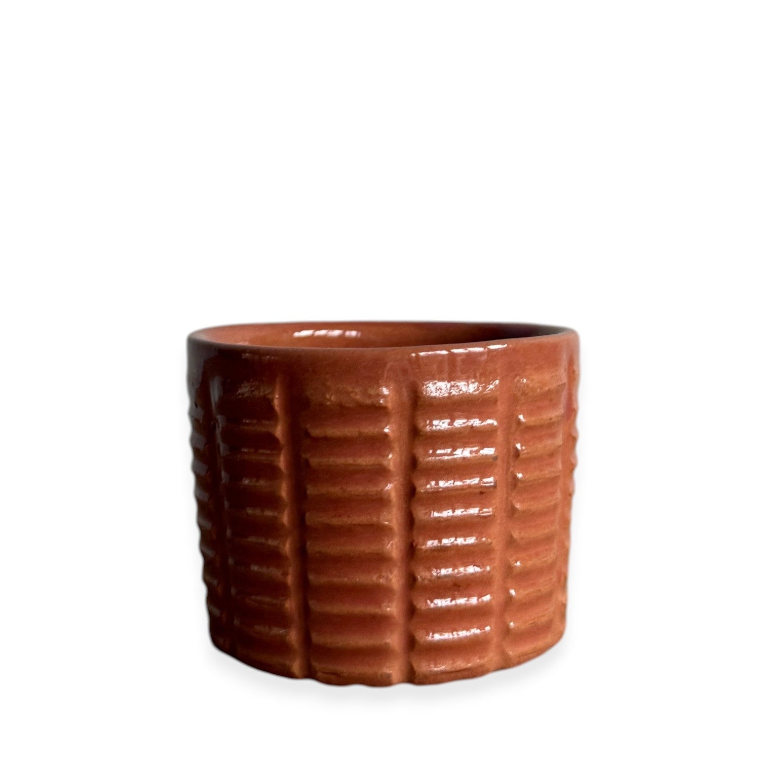 Espressokop i terracotta keramik fra GiùInLab