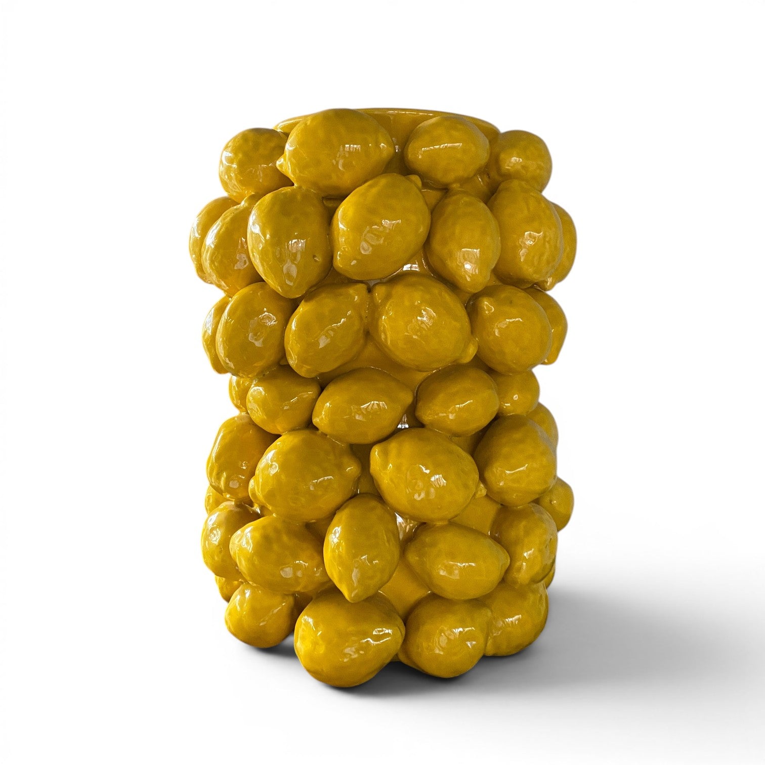 Stor Citron Vase fra Birch Nielsen