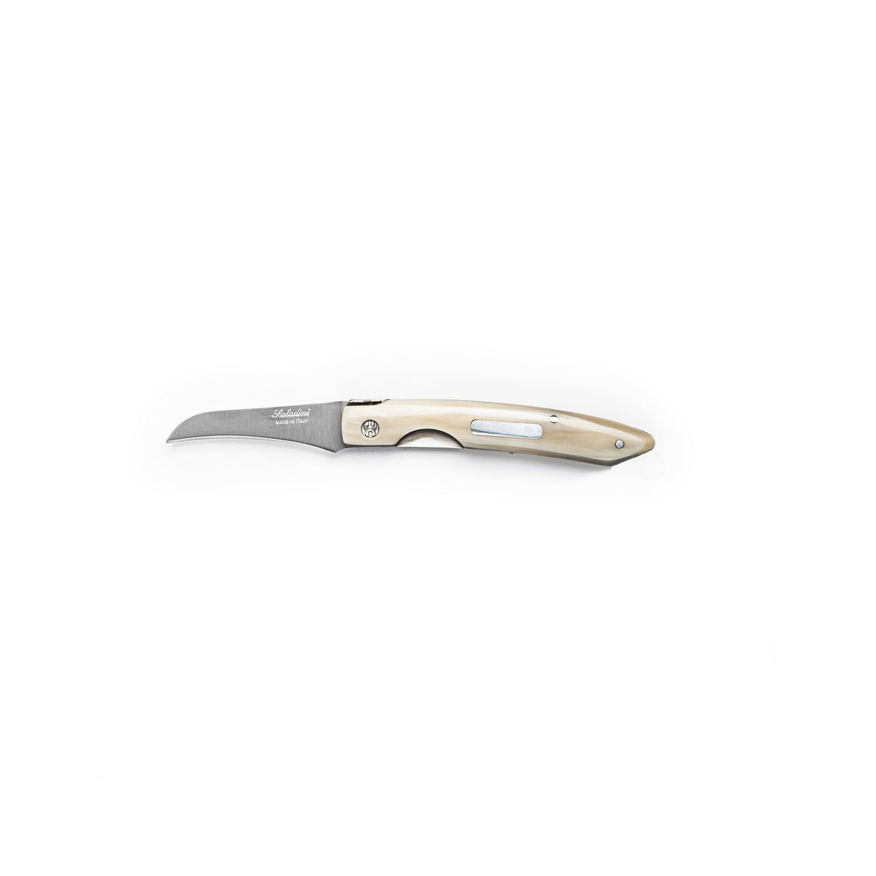 Svampekniv 16 cm i oksehorn