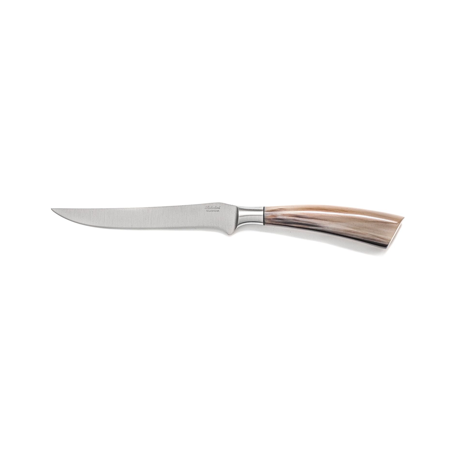 Udbenerkniv 31 cm i oksehorn