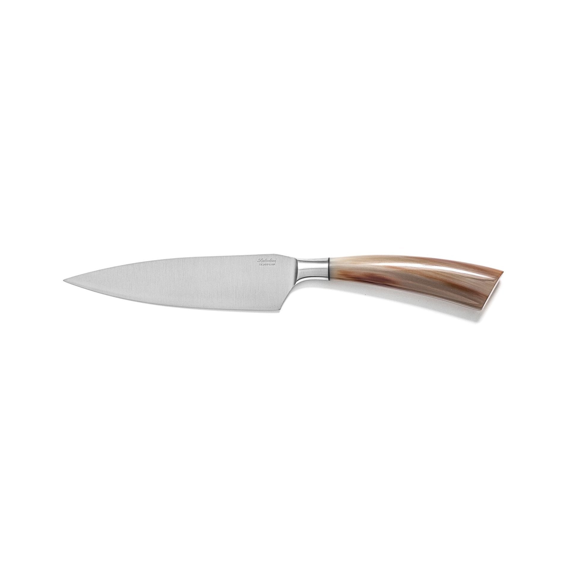 Kokkekniv 30 cm i oksehorn