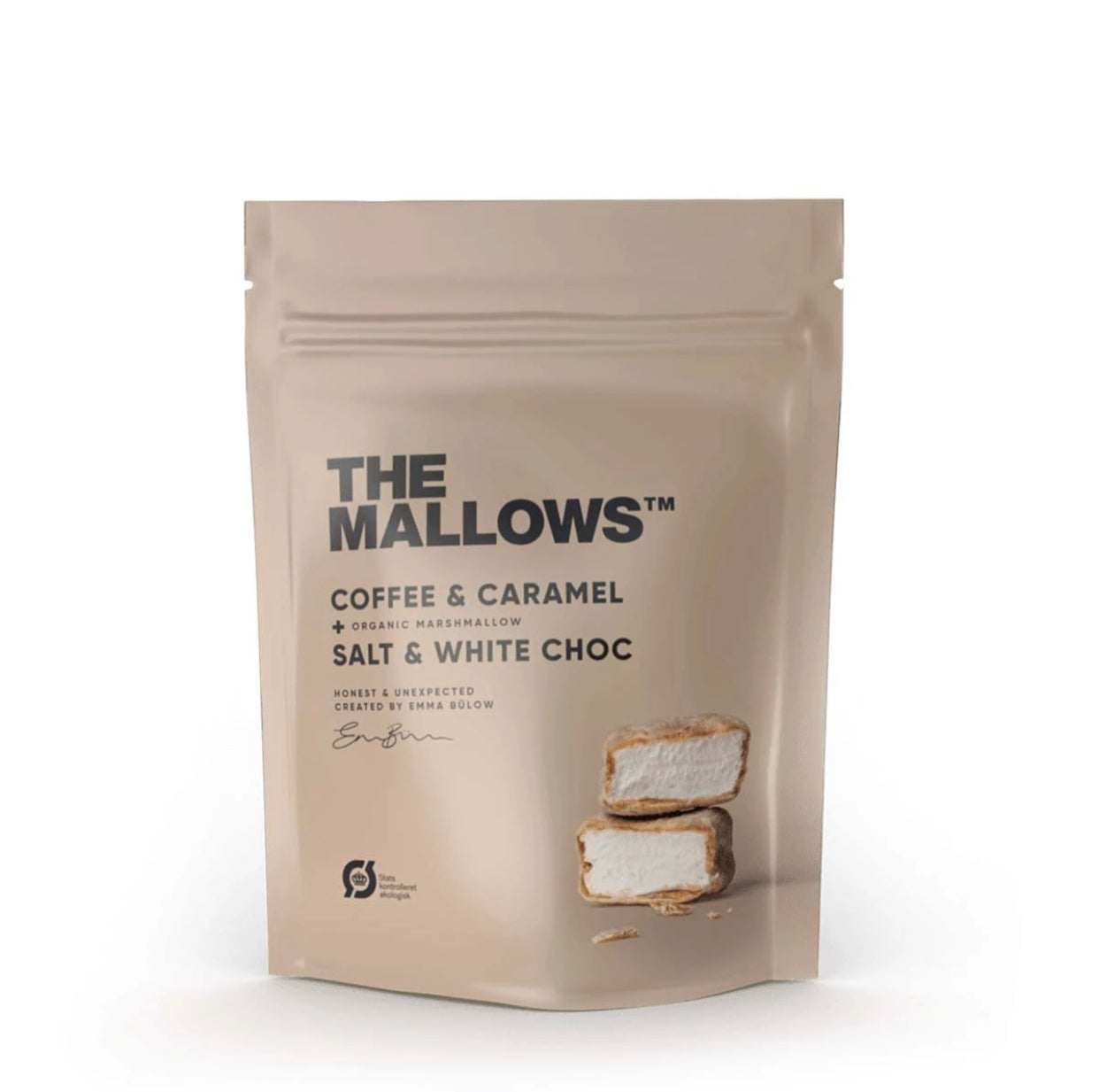 COFFEE & CARAMEL – SKUMFIDUSER MED KAFFE & KARAMEL 90G fra The Mallows