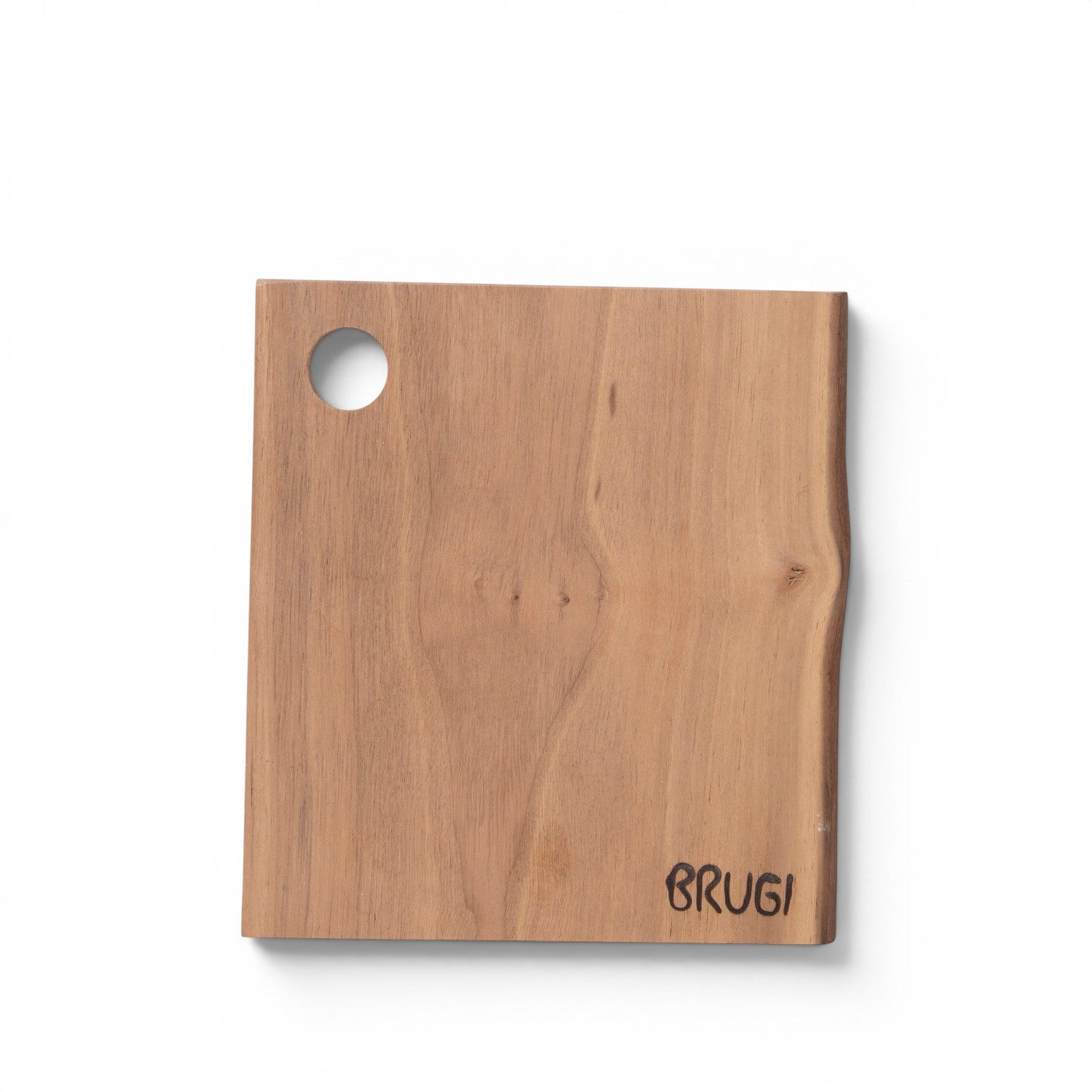 Skærebræt 20,5 x 19 cm i oliventræ fra Andrea Brugi