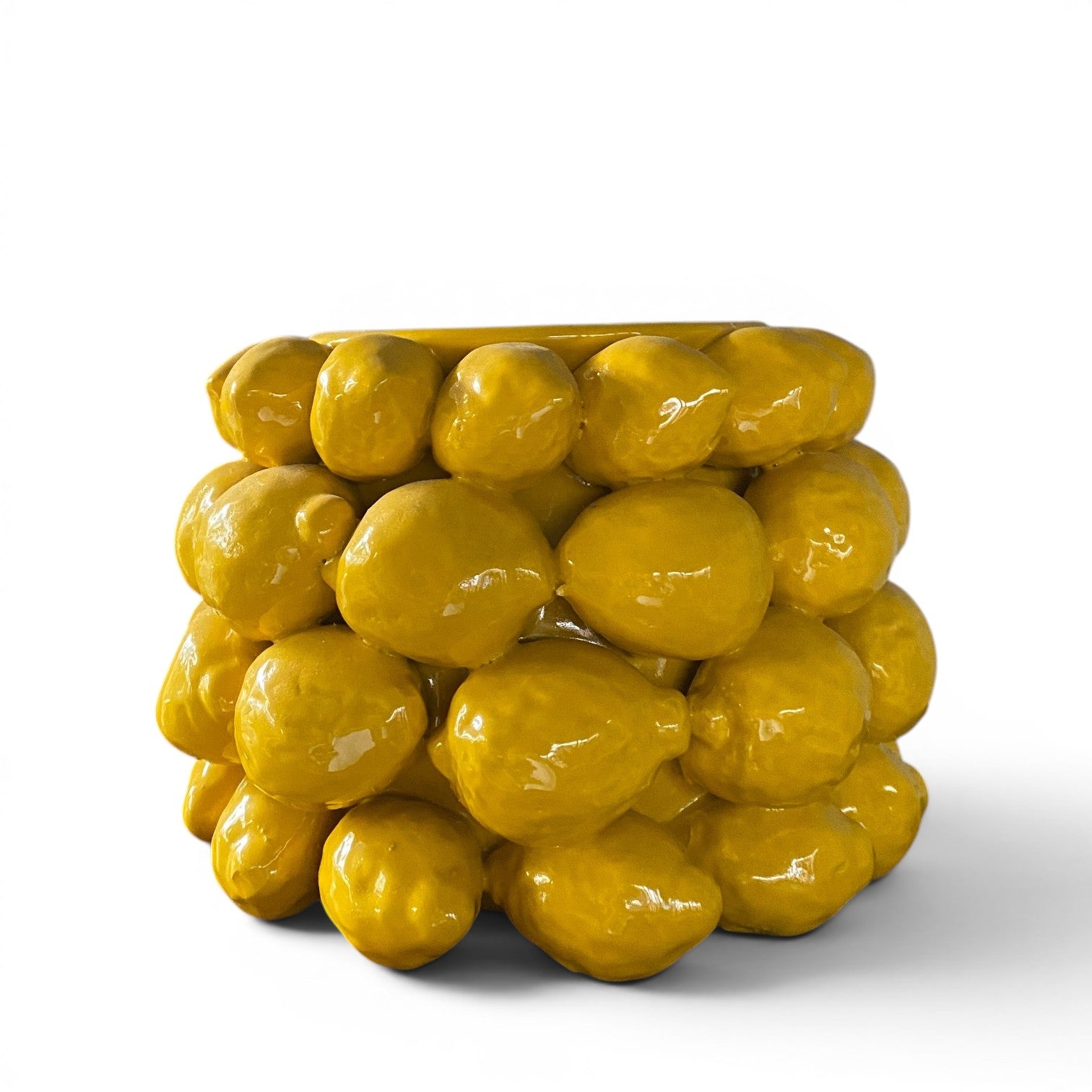Stor Citron Urtepotte fra Birch Nielsen