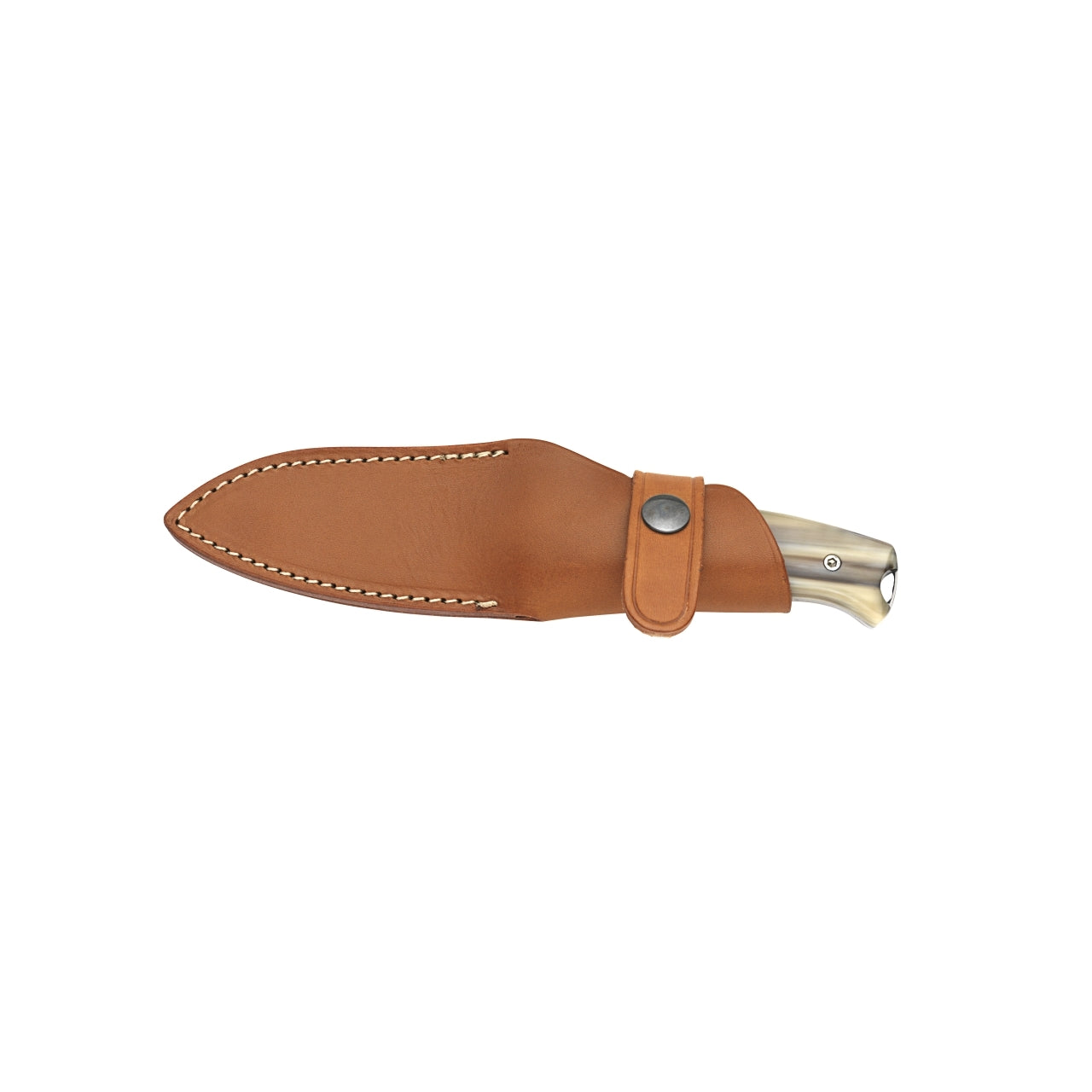 Jagtkniv 22 cm i oksehorn