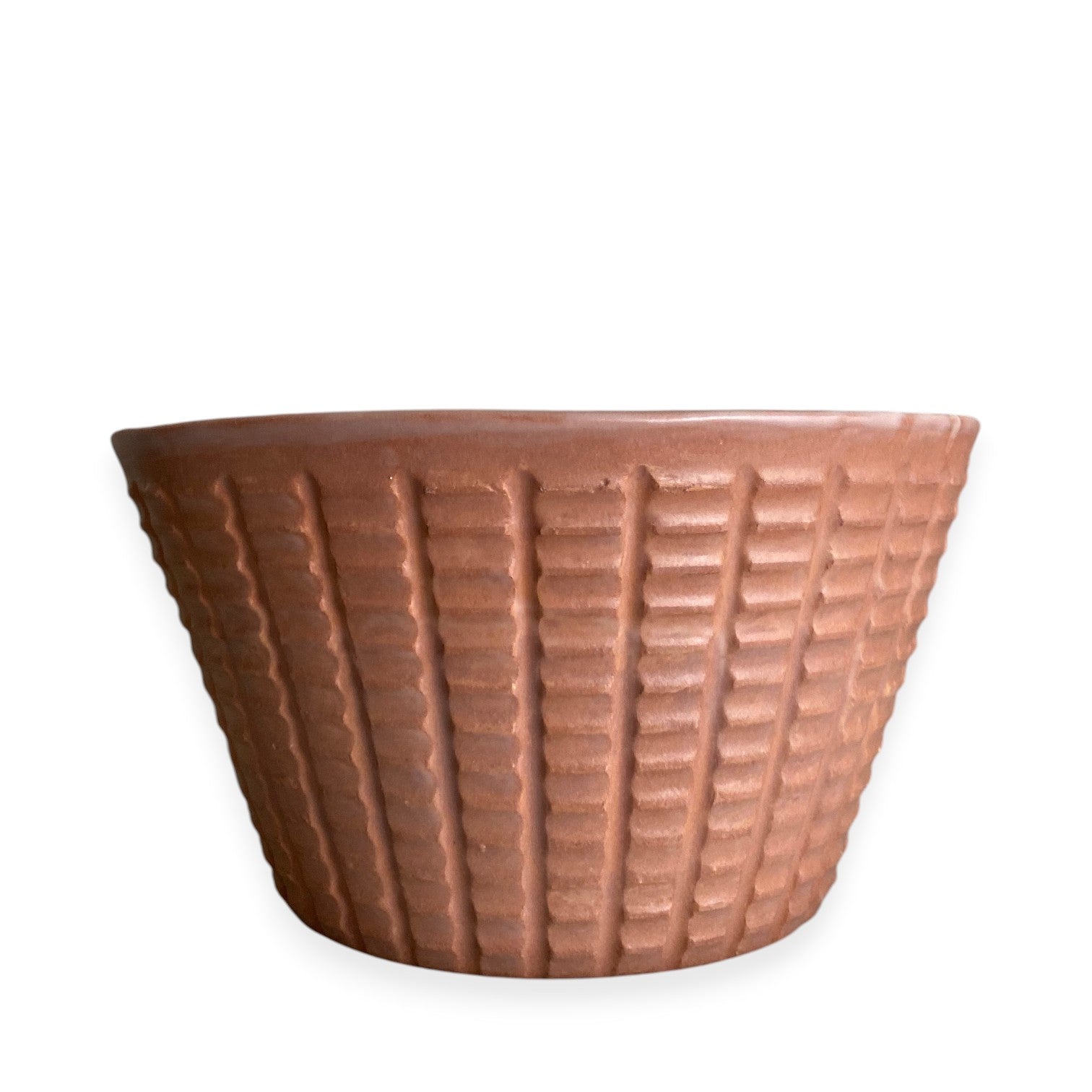Skål i terracotta mat keramik fra GiùInLab