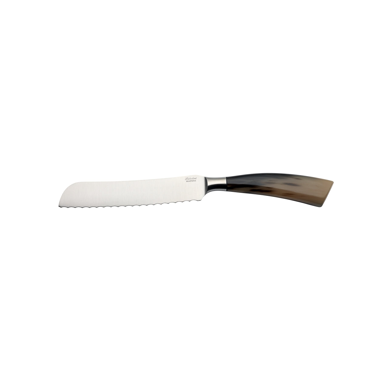 Lille brødkniv 31 cm i oksehorn