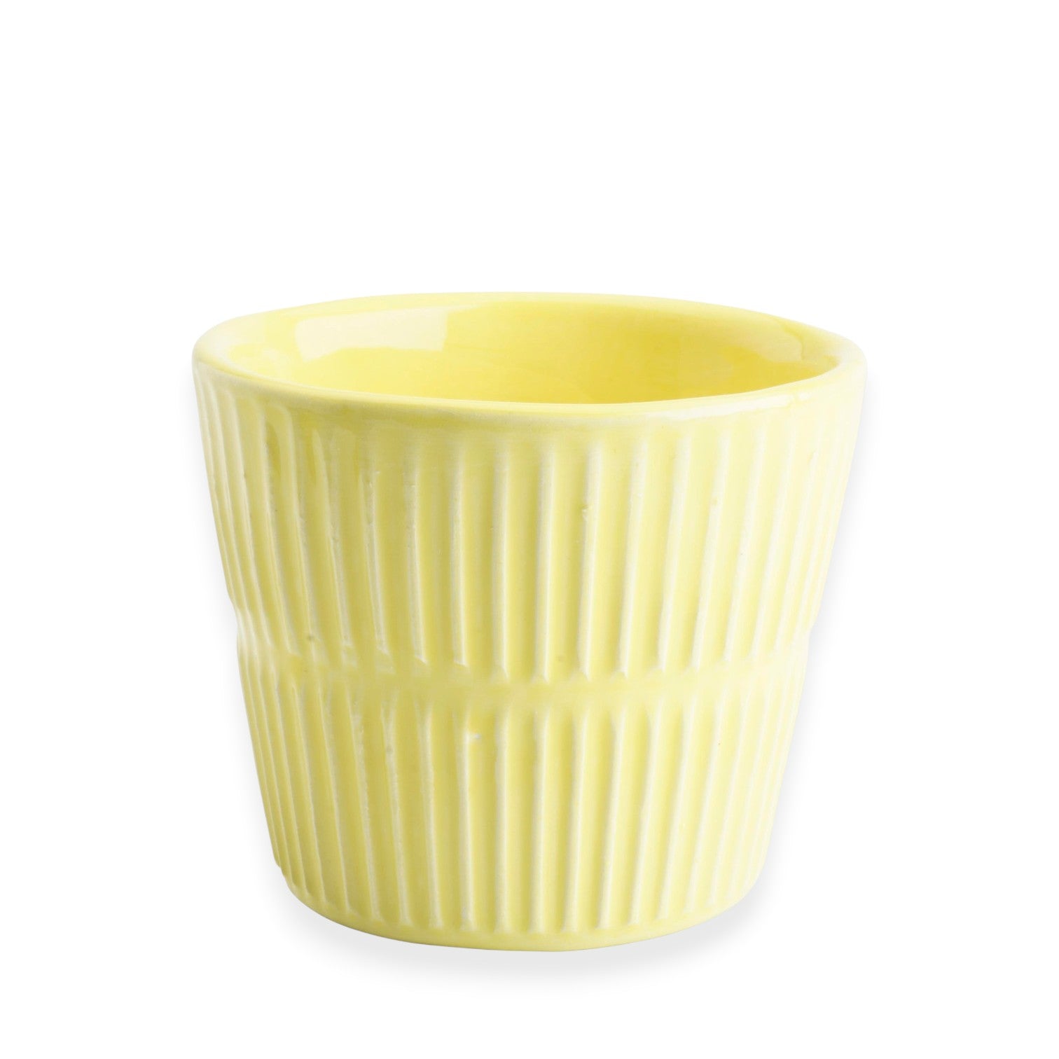 Marigold kaffekop i gul keramik fra GiùInLab