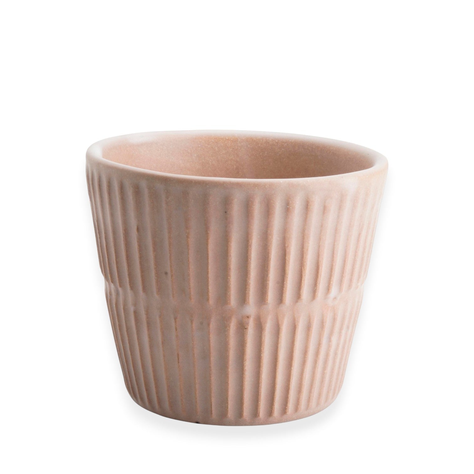 Marigold kaffekop i terracotta mat keramik fra GiùInLab